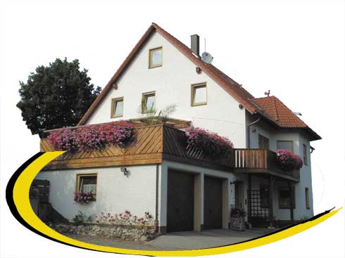 Die Pension im Aurachtal